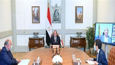 شاهد.. السيسي يشارك باجتماع هيئة مكتب قمة الاتحاد الأفريقي لتوفير لقاحات كورونا