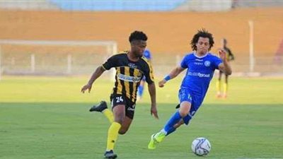 أسوان يتقدم على المقاولون بهدف في الشوط الأول