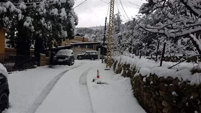 عواصف ثلجية تضرب عددا من الدول العربية