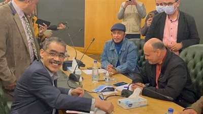 ضياء رشوان يقدم أوراق ترشحه لمنصب نقيب الصحفيين