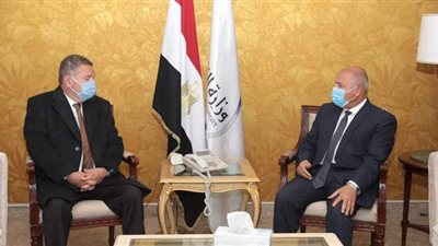 كامل الوزير وهشام توفيق يبحثان خطوات إنشاء شركة النقل متعدد الوسائط
