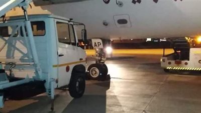 مطار برج العرب يستقبل أولى الرحلات القادمة من ليبيا | صور