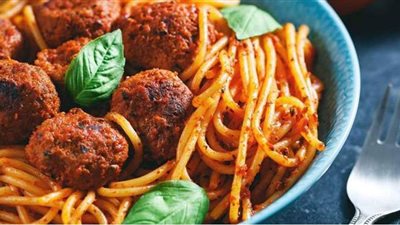 طريقة عمل باستا بكرات اللحم