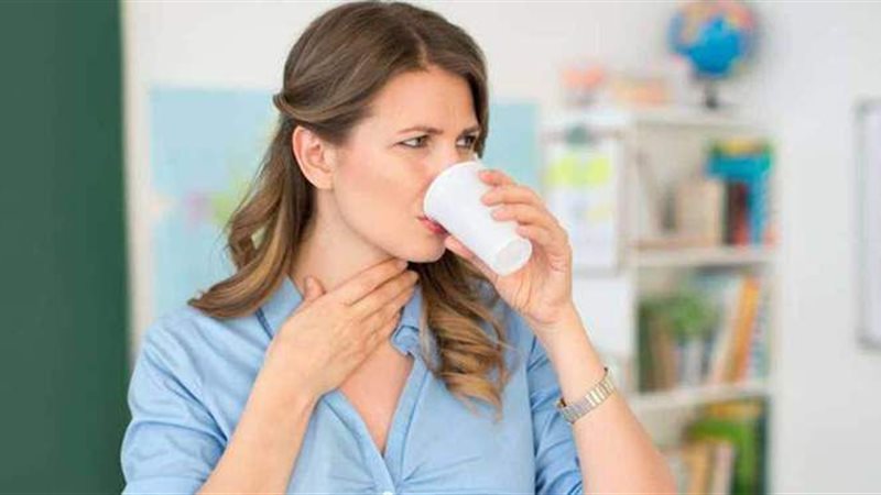 علاج التهاب الحلق