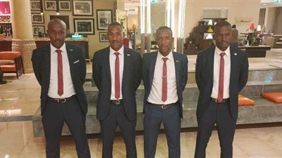 وصول حكام مباراة بيراميدز وراسينج كلوب