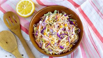 طريقة عمل سلطة الكول سلو