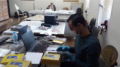 الآثار تبدأ مشروع توثيق الرسومات والخرائط الهندسية بمركز تسجيل القلعة