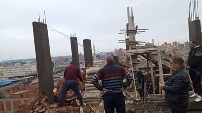 حملات مكثفة لإزالة التعديات على الأراضي الزراعية وأملاك الدولة بالدقهلية