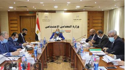 وزيرة التضامن الاجتماعي تترأس اجتماع مجلس إدارة صندوق نظام تأمين الأسرة