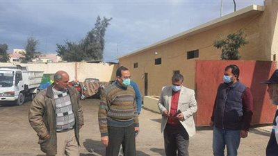 محافظ شمال سيناء يتفقد شوارع العريش بعد انتهاء موجة الطقس السيئ