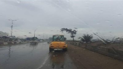 أمطار متفرقة بالقليوبية واستمرار انخفاض درجات الحرارة | صور