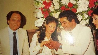 صورة نادرة لشقيقة عادل إمام مع زوجها الراحل مصطفى متولي