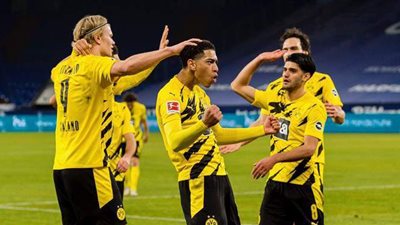 هالاند يقود دورتموند لحسم ديربي الرور بهزيمة شالكه 0/4 في البوندسليجا