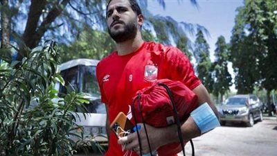 مروان محسن يشارك في مران الأهلي اليوم