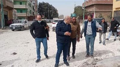 نائب محافظ الجيزة يستكمل تفقد تطوير المشاريع وتوسعات الشوارع| صور