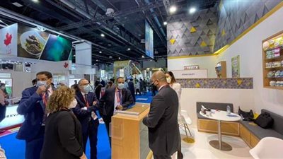 افتتاح الجناح المصري للسلع الغذائية في معرض جلفود دبي