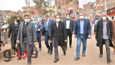 محافظ الغربية يتفقد أعمال تطوير قرية محلة أبو علي | صور