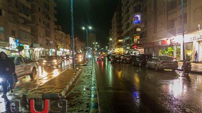 أمطار متوسطة وطقس متقلب على مطروح | فيديو وصور