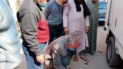 محلي ملوي يتابع أعمال رد الشيء لأصله بإشراف لجنة هندسية من جامعة المنيا