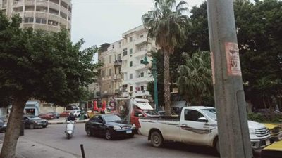 أمطار متوسطة بالإسكندرية تزامنا مع نوة القرش| صور