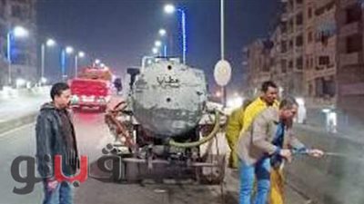 تكثيف أعمال النظافة والتجميل بمحافظة الشرقية