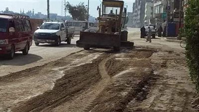 حملة نظافة مكبرة على مدينة ملوي بالمنيا | صور