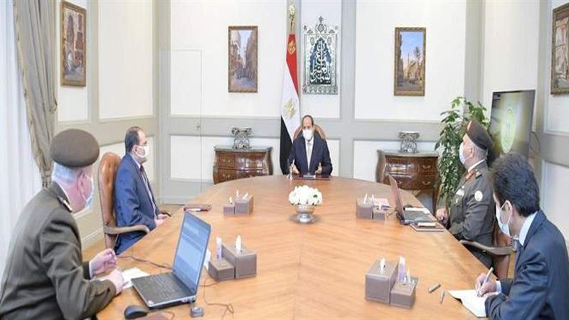  اجتماع الرئيس السيسي