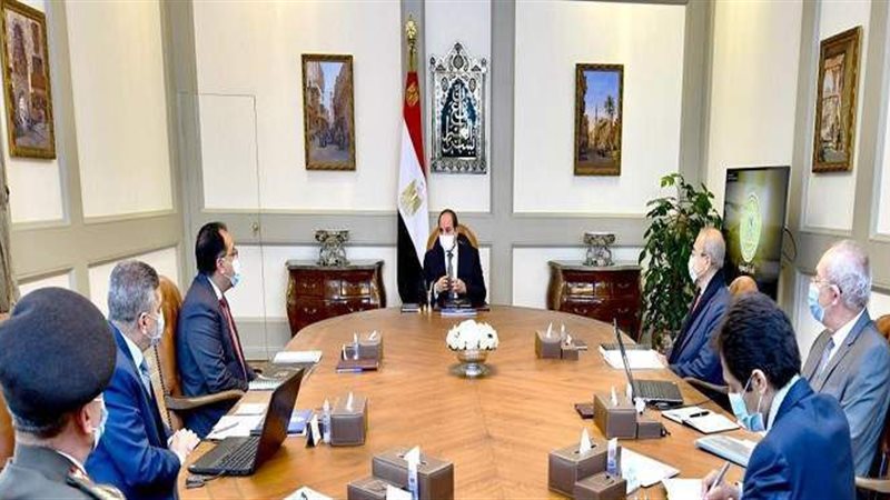 الرئيس السيسي يتابع