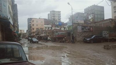 أمطار رعدية ورياح شديدة تضرب الإسكندرية | صور