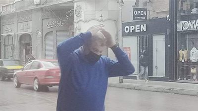 20 صورة ترصد الأمطار الغزيرة على الإسكندرية تزامناً مع عاصفة القرش