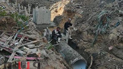 تغطية مصرف خليج السحارة في الإسماعيلية | صور