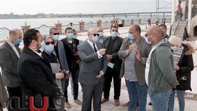 محافظ بني سويف يكلف بتسريع وتيرة العمل بتطوير نادي الإدارة المحلية | صور