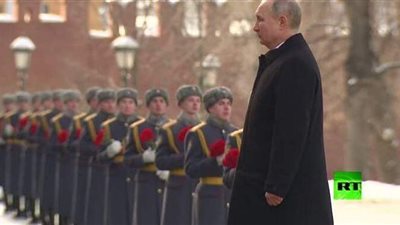 بوتين يزور ضريح 