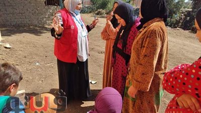 ضمن مبادرة الرئيس.. الكشف على 600 مواطن بكفر حشاد في الغربية | صور