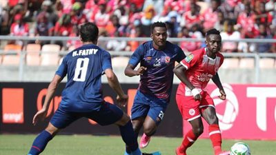 سيمبا التنزاني يحافظ على تقدمه أمام الأهلي بهدف بعد مرور 75 دقيقة