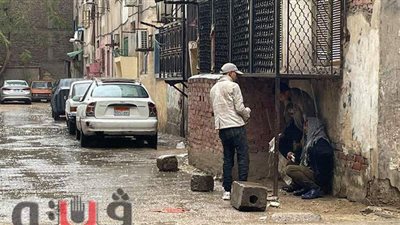 20 صورة ترصد هطول الأمطار الرعدية على القاهرة والجيزة