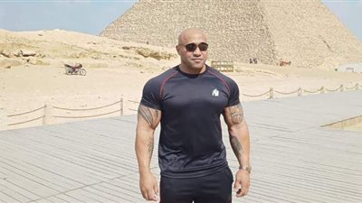 منطقة آثار الهرم تستقبل مدرب بيج رامي | صور