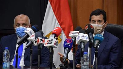 وزير الرياضة ورئيس اتحاد الرماية يعلنان تفاصيل استضافة مصر لبطولة كأس العالم