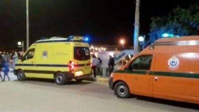 ننشر أسماء وفيات ومصابي حادث انقلاب ميكروباص بطريق المراقي في سيوة