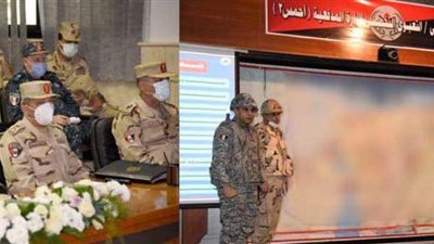 رئيس أركان القوات المسلحة يشهد تنفيذ المرحلة الرئيسية للمشروع الاستراتيجي 