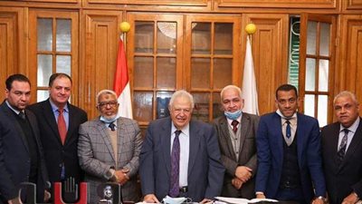 تفاصيل أول لقاء لمجلس محامين جنوب القاهرة بالنقيب العام