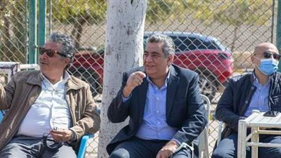 مجاهد يطمئن على تحضيرات منتخبي الشباب والناشئين للمنافسات القادمة | صور