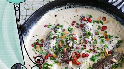 طريقة عمل صينية الكفتة بالطحينة من مطبخ الشيف آسيا