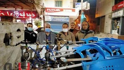 مصادرة  6 شيش و20 كرسيا وتغريم 9 مواطنين بديرب نجم