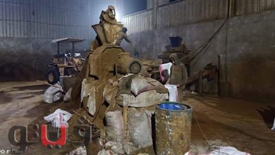 ضبط طنين من الطيور النافقة داخل مصنع بالإسماعيلية | صور