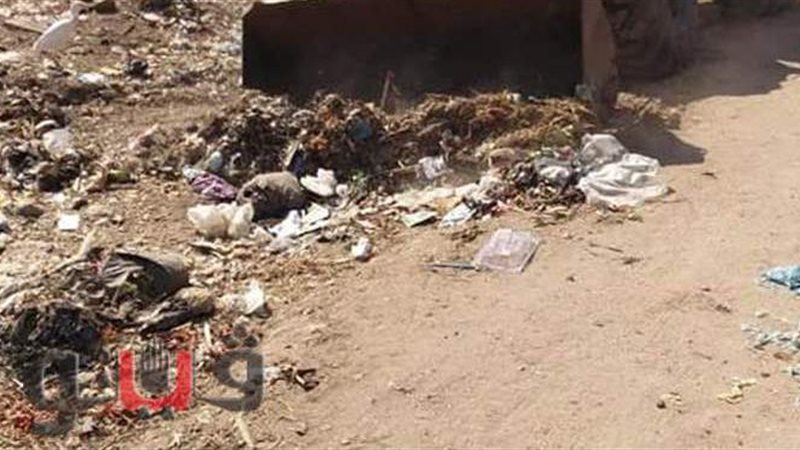 رفع القمامة ببلبيس