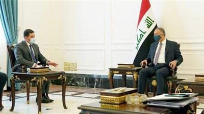 رئيس هيئة الاستثمار يلتقي رئيس الوزراء العراقي في ختام زيارته لبغداد