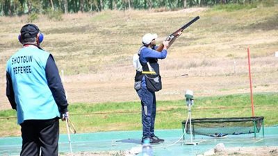 انطلاق نهائي منافسات فردي الاسكيت رجال وسيدات بكأس العالم للرماية