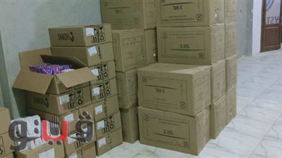 صحة الغربية: ضبط مستلزمات طبية ممنوع حيازتها داخل مخزن غير مرخص بطنطا