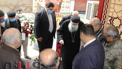 وفد قبطي يشارك في افتتاح مسجد بالغربية | صور